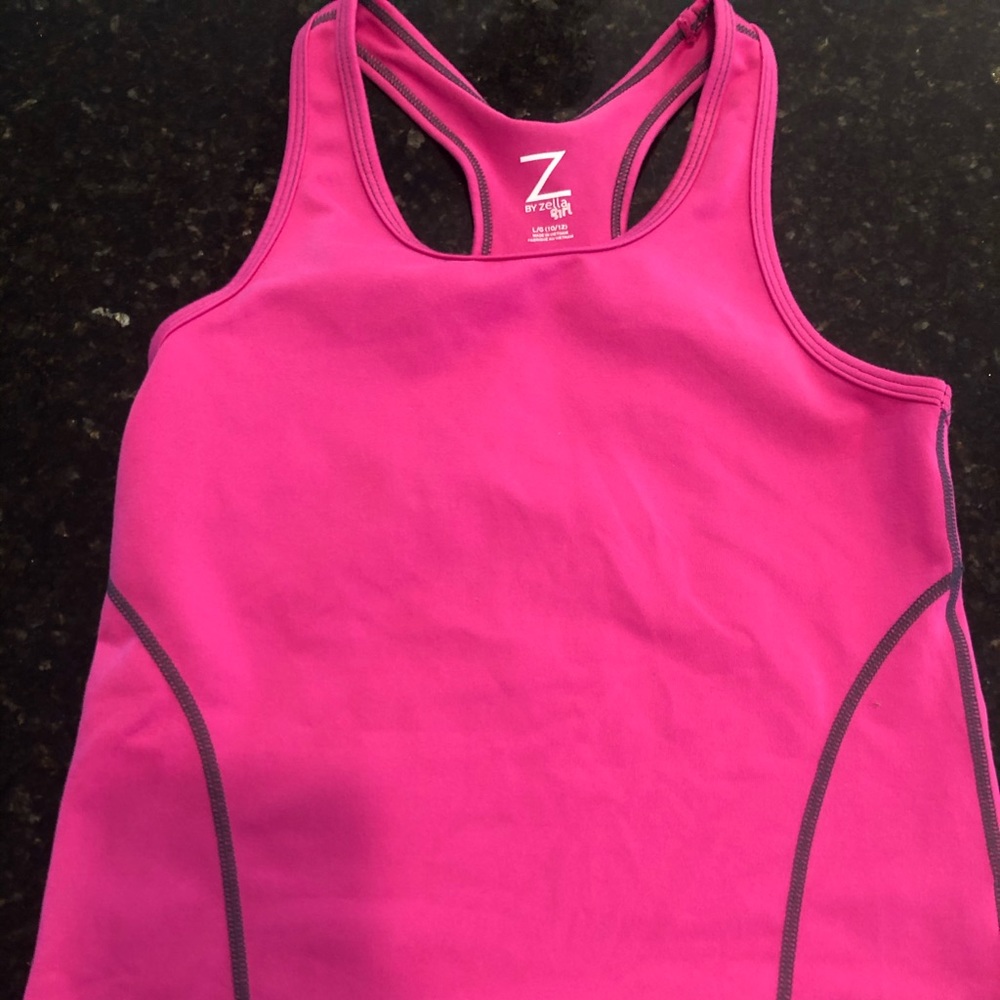 Girls athletic tank